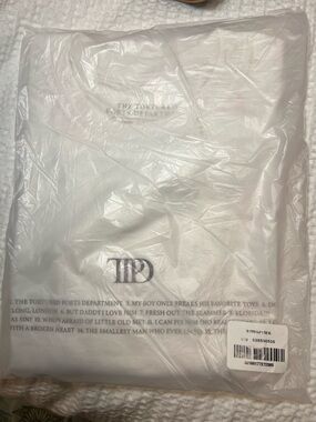 The Tortured Poets Department Capital One Exclusive Tee NEW IN BAG SIZE XL